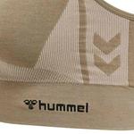 Бесшовный спортивный топ Hummel Cleaa, бежевый - фото 4