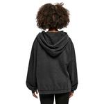 Худи Build Your Brand Acid Washed Oversize, черный - фото 2