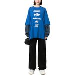 Футболка с длинным рукавом с принтом логотипа AMBUSH, синий - фото 5