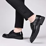 Чёрные классические туфли SHUPATE для мужчин - фото 3