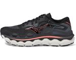 Кроссовки Mizuno Wave Horizon 7, цвет Black/Dubarry - фото 4