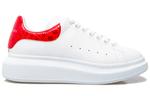Кроссовки oversized sneaker 'white red crocodile' Alexander Mcqueen, белый - фото 2
