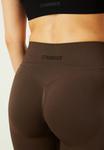 Леггинсы Stronger SEAMLESS COUNTOUR LEGGINGS, Black Coffee/Brown - фото 7