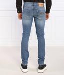 Джинсы Iceberg Slim Fit с логотипом на заднем кармане, синий - фото 4