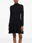 Мини-платье с водолазкой LIU JO, черный - фото 3