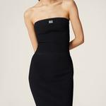 Топ-Бандо из вискозы Miu Miu, черный - фото 4