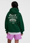 Толстовка с капюшоном LOOSE BEES STADIUM - Sweatshirt Hummel, зеленый - фото 2
