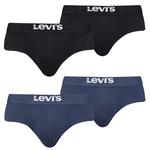 Трусы LEVI'S  Panty, цвет dark blue/black - фото