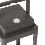 Настольная лампа Qazqa уличная, темно-серый - фото 4