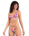 Утепленный лиф бикини с треугольными чашками и принтом Río de Sol, мультиколор - фото 4