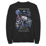 Мужской свитшот Star Wars The Saga Continues Group Shot - фото