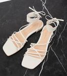 Кожаные сандалии Gianvito Rossi, белый - фото 5