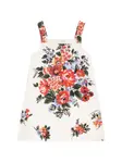 Платье с цветочным принтом Dolce & Gabbana Kids, белый - фото 2