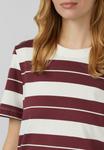 Футболка s.Oliver STREIFEN-MIT PATCH, Bordeaux - фото 3