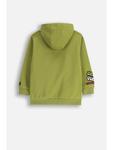 Толстовка Coccodrillo, оливково-зеленый - фото 3