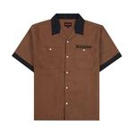 Топ Pleasures Daisy Bowling Button Down, Brown - фото