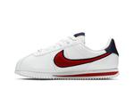 Кроссовки Nike Cortez Basic Leather SE GS 'White', белый - фото 3