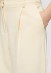 Свободные брюки со складками спереди s.Oliver, бежевый - фото 3