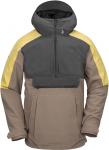 Volcom Куртка Brighton pullover chestnut brown L - фото