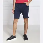 Шорты Headlo изогнутого кроя стандартного кроя Boss, синий - фото 2