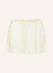 Шелковые шорты Murmure для отдыха Livy, белый - фото