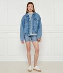 Джинсовая куртка Loose fit Calvin Klein Jeans, синий - фото 2