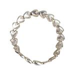 Браслет Heart link AMBUSH, серебряный - фото