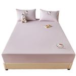 Подогнанная простыня Sanrio, фиолетовый - фото 3