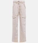 Прямые джинсы Vayoneo Cargo Marant Etoile, экрю - фото