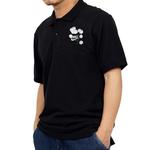 Рубашка поло унисекс черная Nike, черный - фото 5