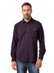 Рубашка темно-фиолетового цвета JP1880 - фото 3