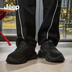 Кроссовки JEEP SPIRIT Chunky Sneakers Men Low-top Gray, черный - фото 8