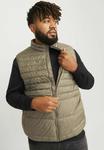 Жилет PUFFER PLUS SIZE Jack & Jones, коричневый - фото 7