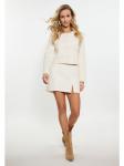Мини-юбка IZIA, кремовый - фото 2