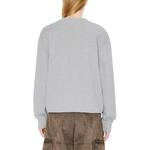 Свитшот с вышитым логотипом KENZO, серый - фото 7