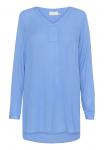 Туника Amber V-Neck Kaffe, цвет ultramarine - фото 5