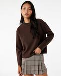 Топ Koton LONG SLEEVE , Brown - фото