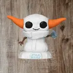 Фигурки чиби Star Wars The Mandalorian Grogu Snowman Funko - фото 5