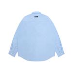 Рубашка с вышивкой логотипа A Bathing APE Aape, серый - фото 5