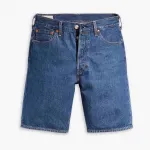 Шорты Levi's 501 Orginal Regular Waist Denim, синий - фото 3