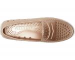 Лоферы Floafers Metallic Posh Driver, цвет Rose Gold/Cream - фото 2