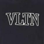 Футболка с вышитым логотипом Vltn Valentino, темно-синий - фото 8