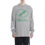 Футболка унисекс серая We11Done, серый - фото 2