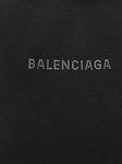 Толстовка Balenciaga Nano Bb из хлопка, черный - фото 3