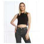 Укороченный топ Tommy Hilfiger, черный - фото 2