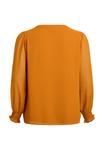 Блуза Zizzi Blouse, Pumpkin Spice/Camel - фото 5