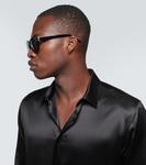 Солнцезащитные очки sl m124 в квадратной оправе Saint Laurent, черный - фото 2