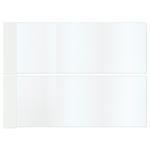 Дополнительная сторона для ящика MAXIMERA IKEA, 2 шт. в упаковке, 37 см, стекло - фото