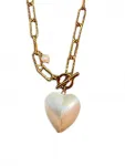Колье Shelley Heart Labelled Jewellery, золотистый - фото 2