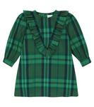 Платье в клетку Ravi Oldpop Morley, зеленый - фото